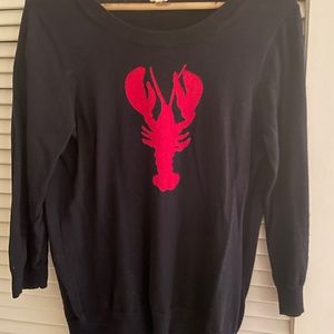 J Crew Lobster Pullover Sweater